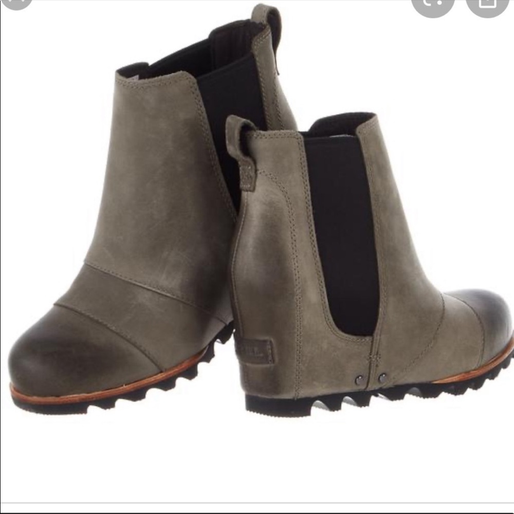 NEW SOREL LEA WEDGE BOOTIE
